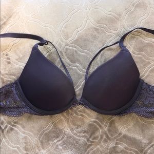Purple bra